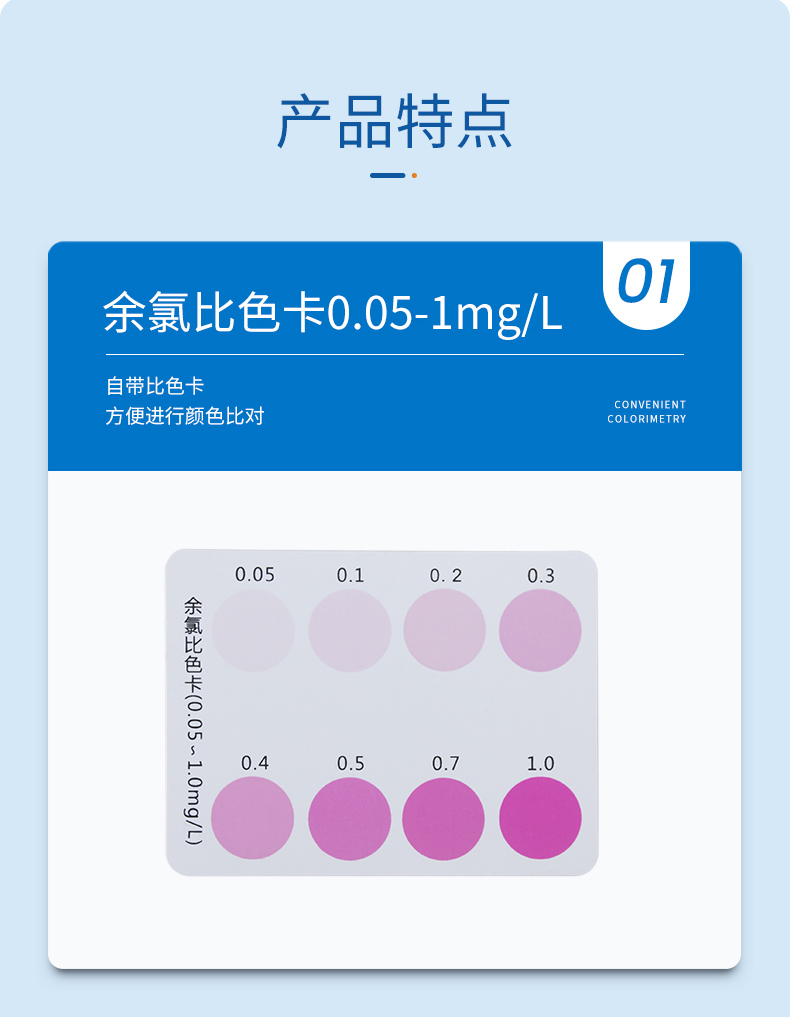 DPD余氯测定试剂盒 0.05-1mg/l、0.1-2mg/l(图5)