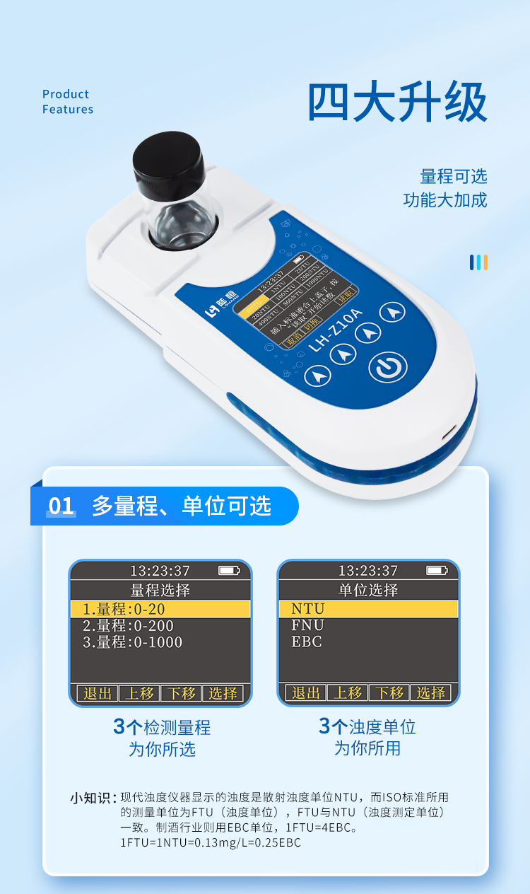 加「量」不加价 | 便携式浊度仪LH-Z10A，重磅升级(图8)